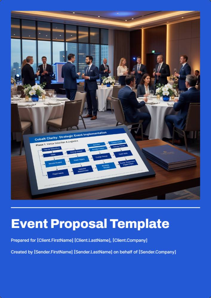 Event Proposal Template