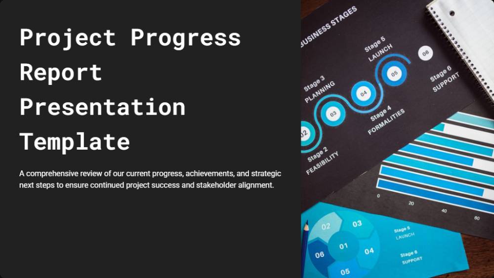 Project Progress Report Presentation Template