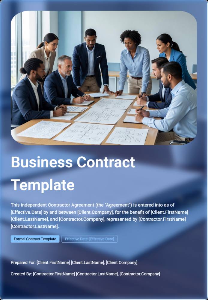 Business Contract Template