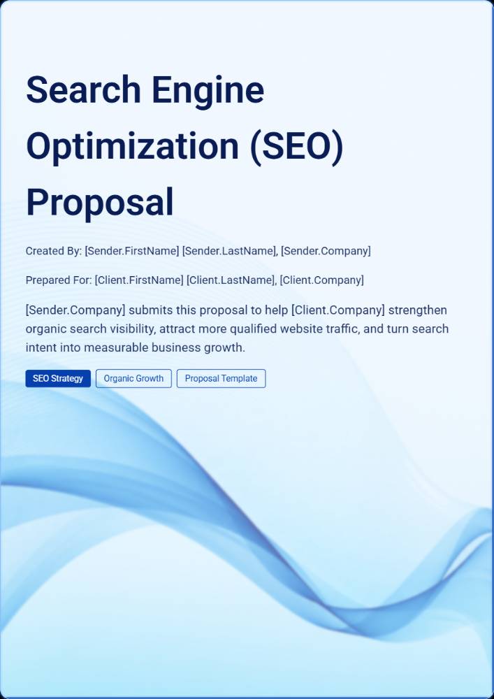 SEO Proposal Template
